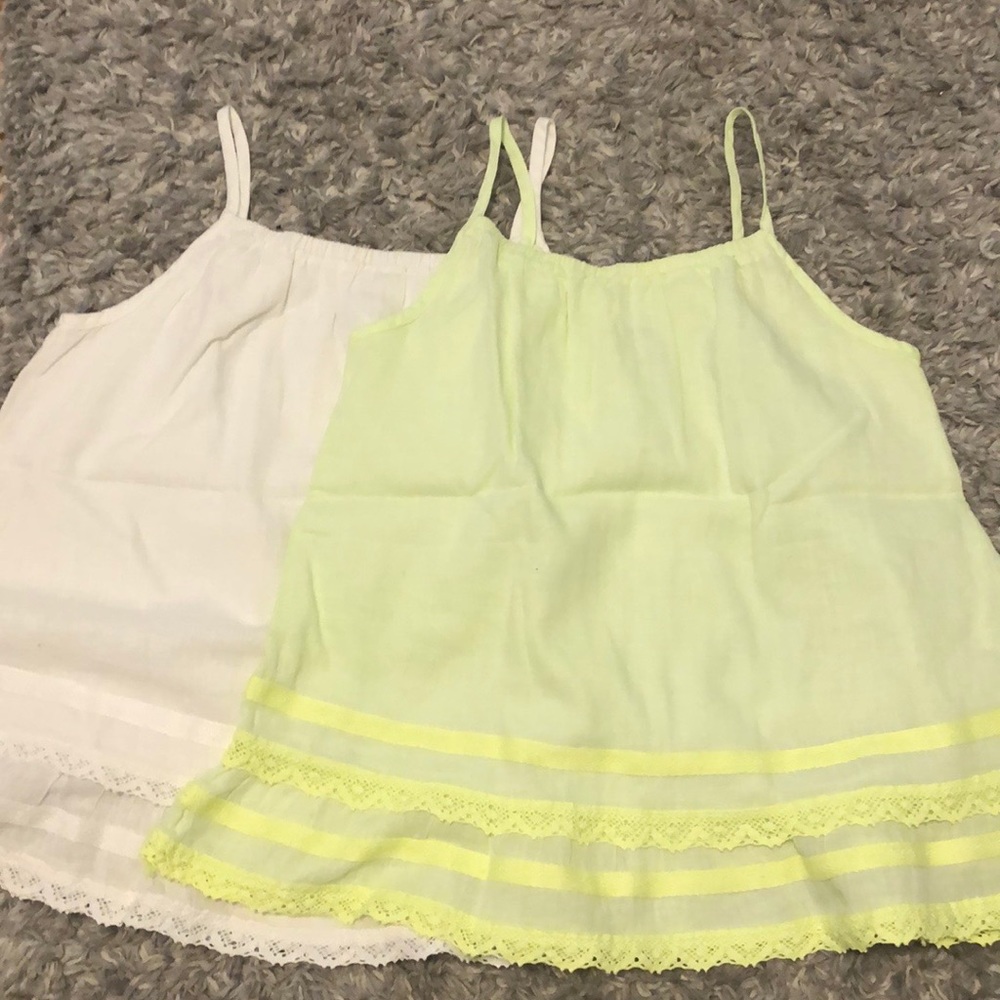 Two tank tops